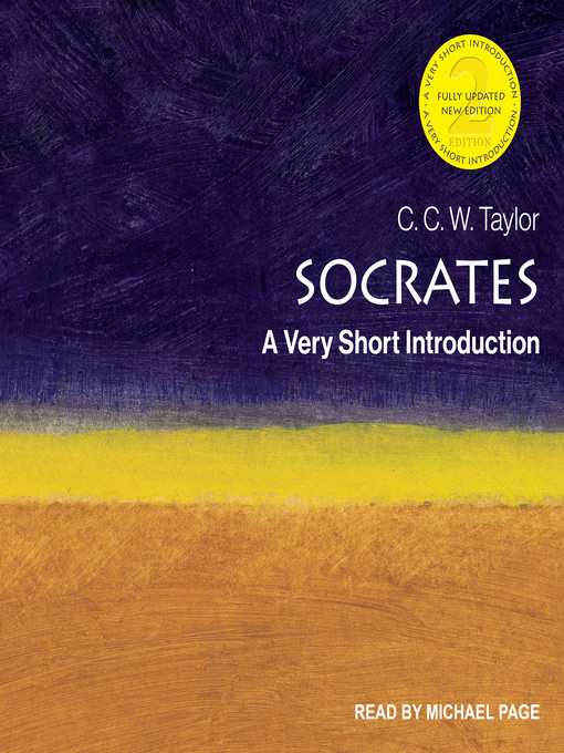 Title details for Socrates by C.C.W. Taylor - Wait list